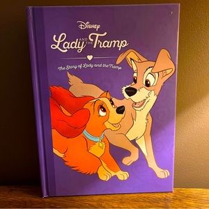 Disney Lady & The Tramp Hardcover Large Book